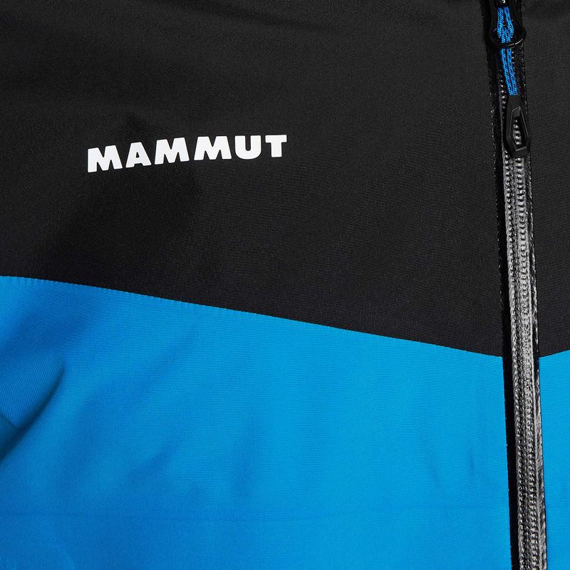 Mammut Convey Tour HS Herren Regenjacke gletscherblau/schwarz 3