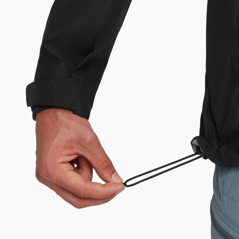 Herren Regenjacke Mammut Treeline HS Hooded black 7