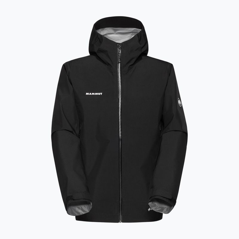 Herren-Regenjacke Mammut Crater Light HS Hooded Jacket Men black 4