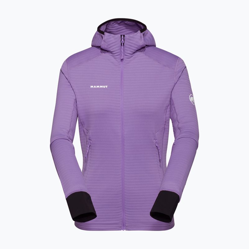 Mammut Damen-Trekking-Sweatshirt Taiss Light ML Hooded lavandin schwarz 5