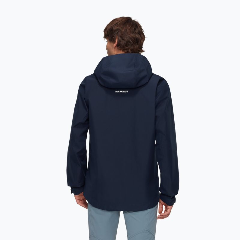 Mammut Crater Light HS Hooded Herren Regenjacke marine 2