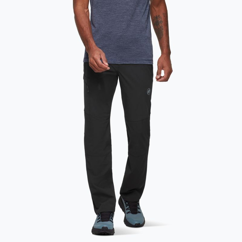 Herren-Trekkinghose Mammut Runbold IV Regular schwarz