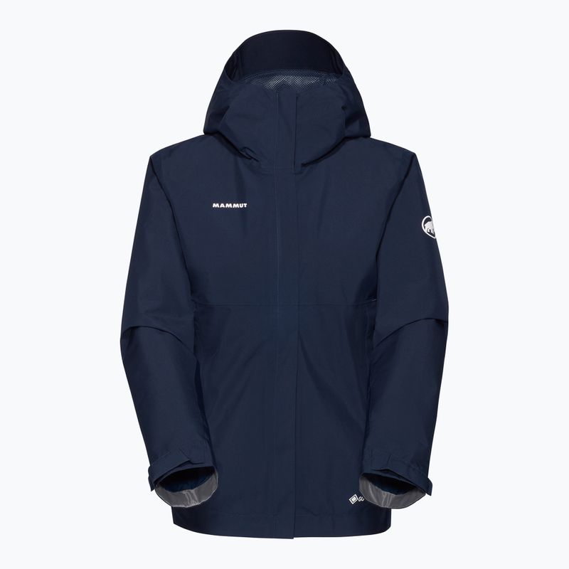 Mammut Treeline Light HS Hooded marine Damen Regenjacke