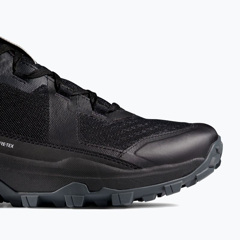 Herren Wanderschuhe Mammut Girun II Low GTX schwarz/stahl 5