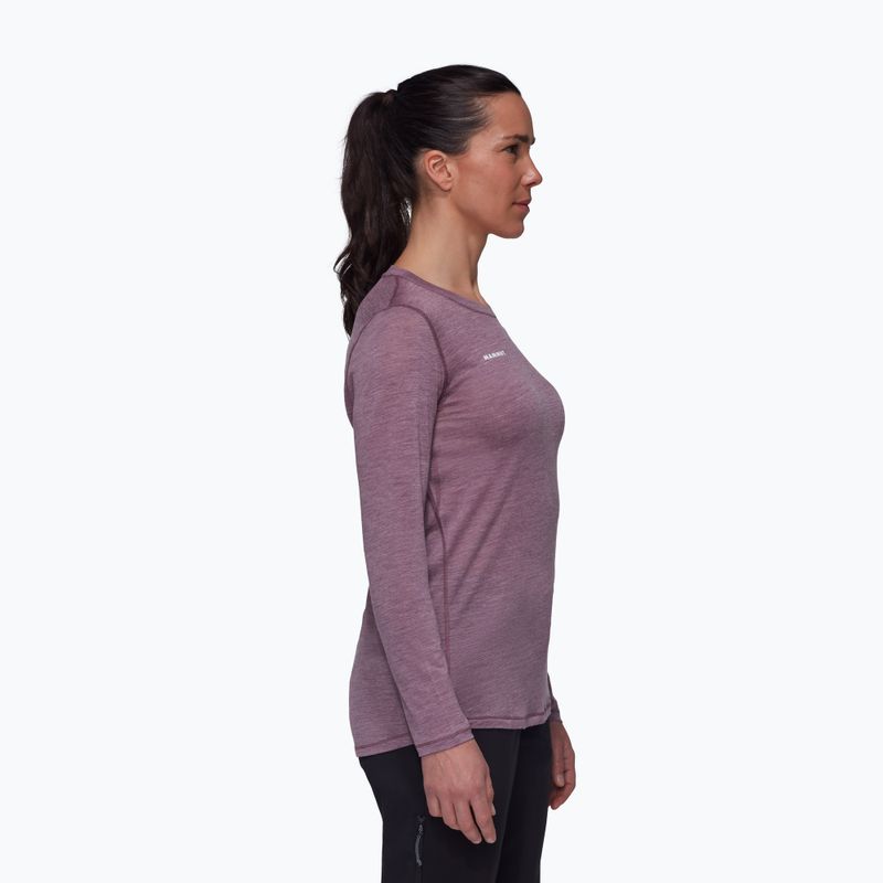Longsleeve Damen Mammut Tree Wool FL flux melange 01700 3