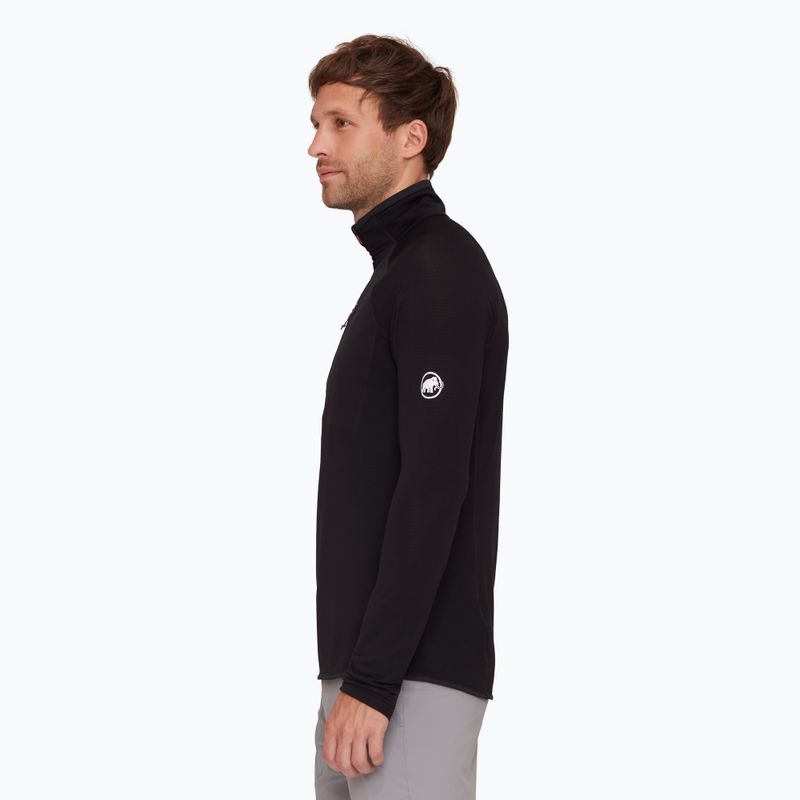 Herren-Sweatshirt Mammut Aenergy Half Zip Pull black 3