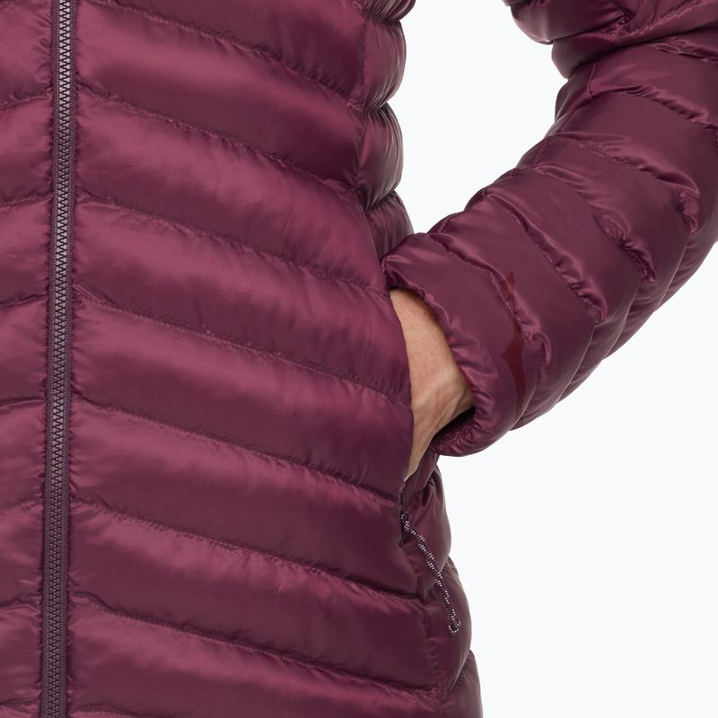 Gefütterte Damenjacke Mammut Albula IN Hooded wine/black 5