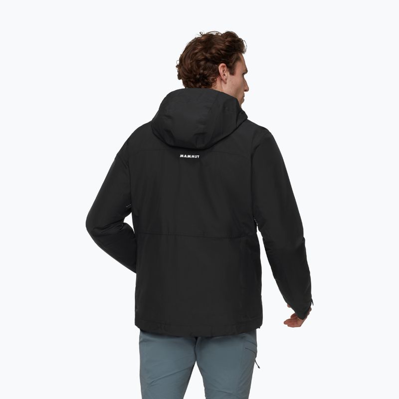 3‑in‑1 Herrenjacke Mammut Treeline 3 in 1 HS Hooded Jacket Men black/black 2