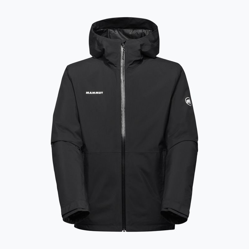 Herren-Regenjacke Mammut Linard HS Thermo Hooded Jacket Men black 7