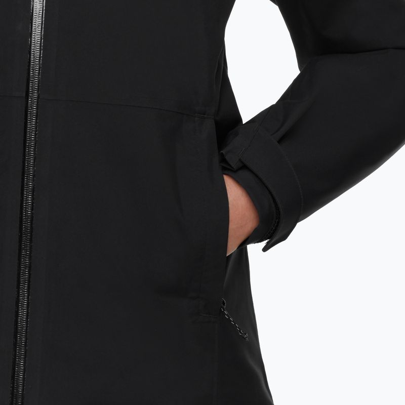 Damen-Regenjacke Mammut Linard HS Thermo Hooded Jacket Women black 5