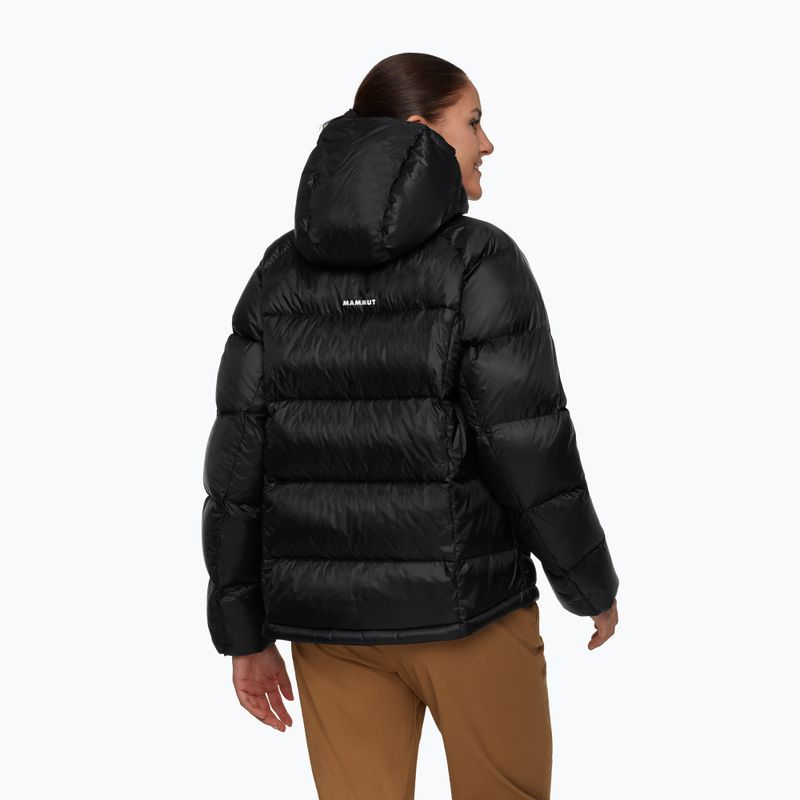Damen-Daunenjacke Mammut Glacier Glow Insulation Hooded black 2