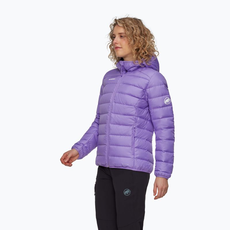 Damen-Daunenjacke Mammut Waymarker IN Hooded lavender/black 3