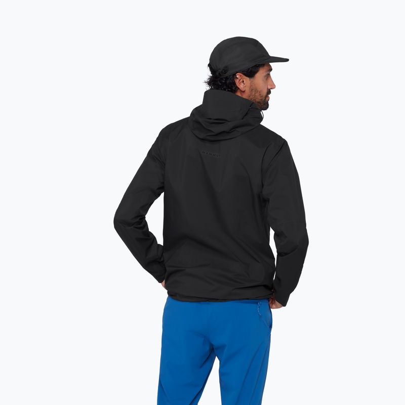 Herren-Windjacke Mammut Ducan HS Hooded black 3
