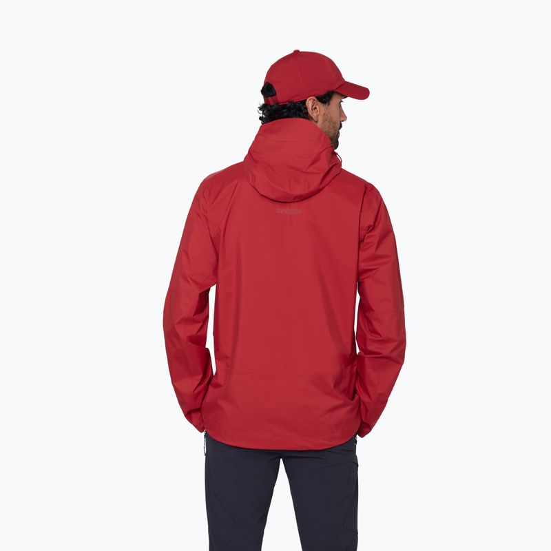 Herren-Windjacke Mammut Ducan HS Hooded dark mammut red 3