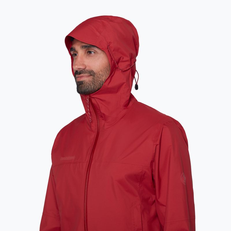 Herren-Windjacke Mammut Ducan HS Hooded dark mammut red 5