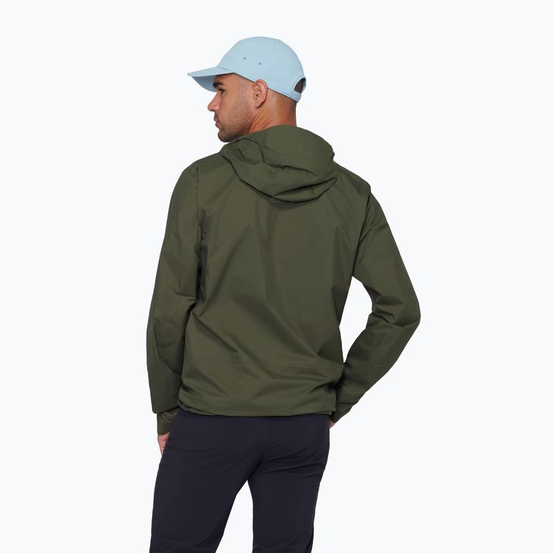Herren-Windjacke Mammut Ducan HS Hooded dark mesh 3