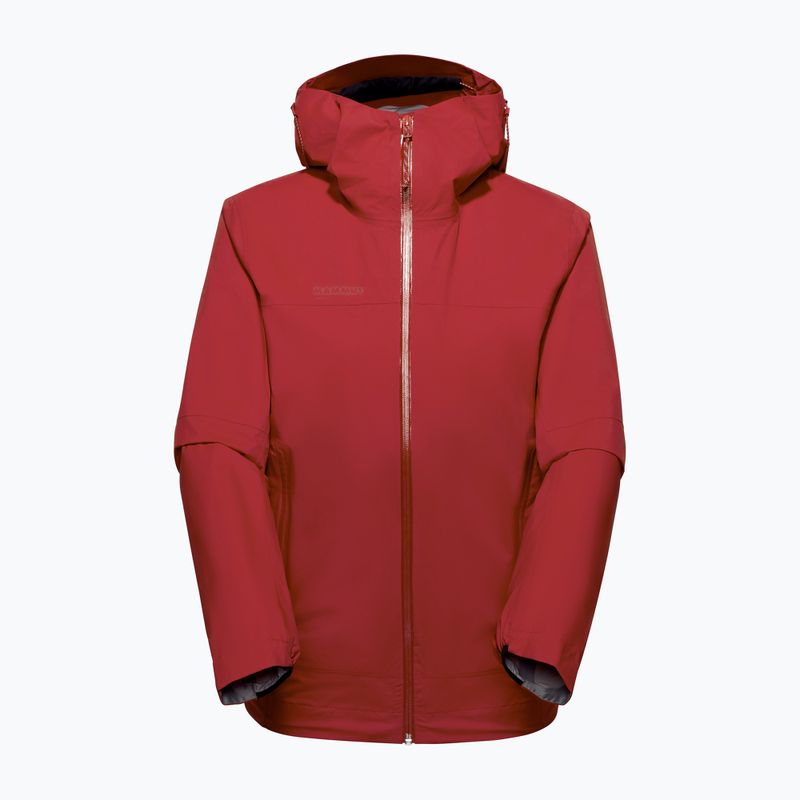 Damen-Windjacke Mammut Ducan HS Hooded dark mammut red 8
