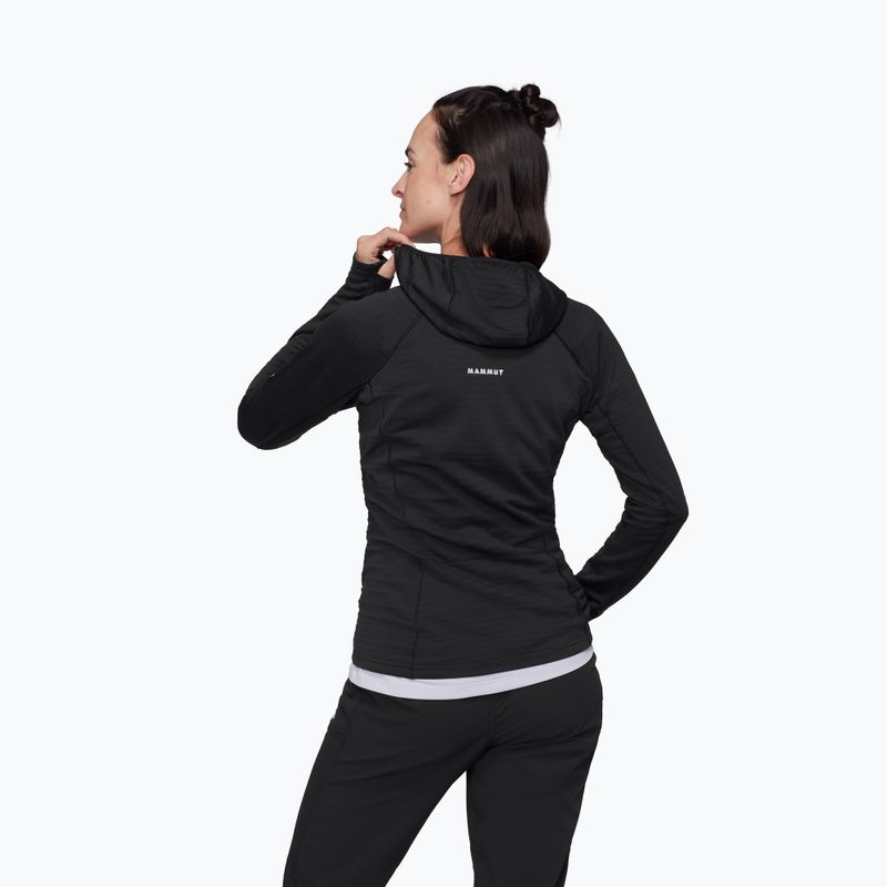Damenpullover Mammut Taiss ML Hooded Jacket Women black 3