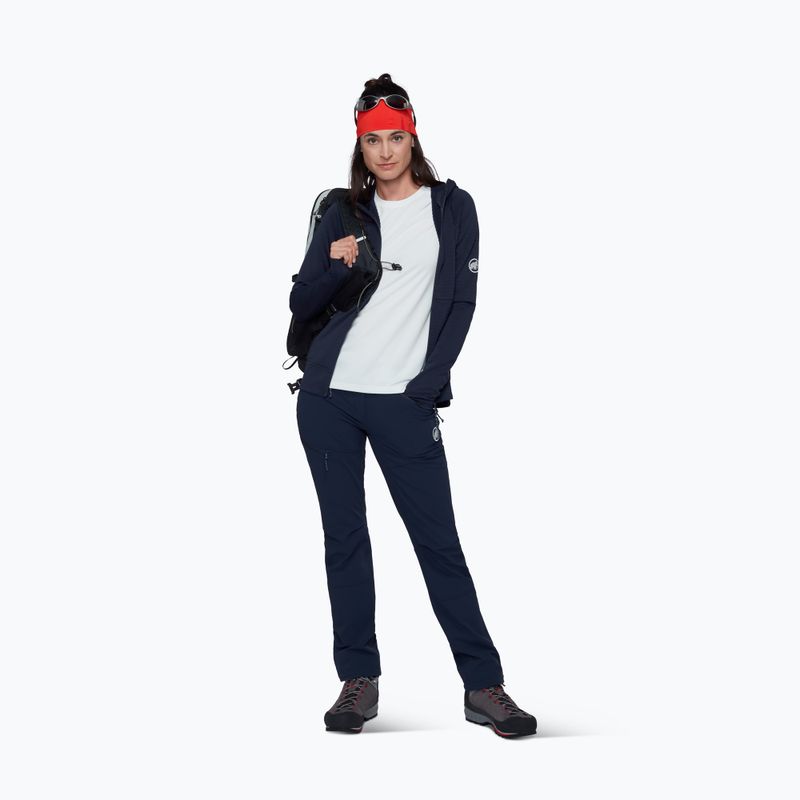 Damen-Sweatshirt Mammut Taiss ML Hooded marine 2