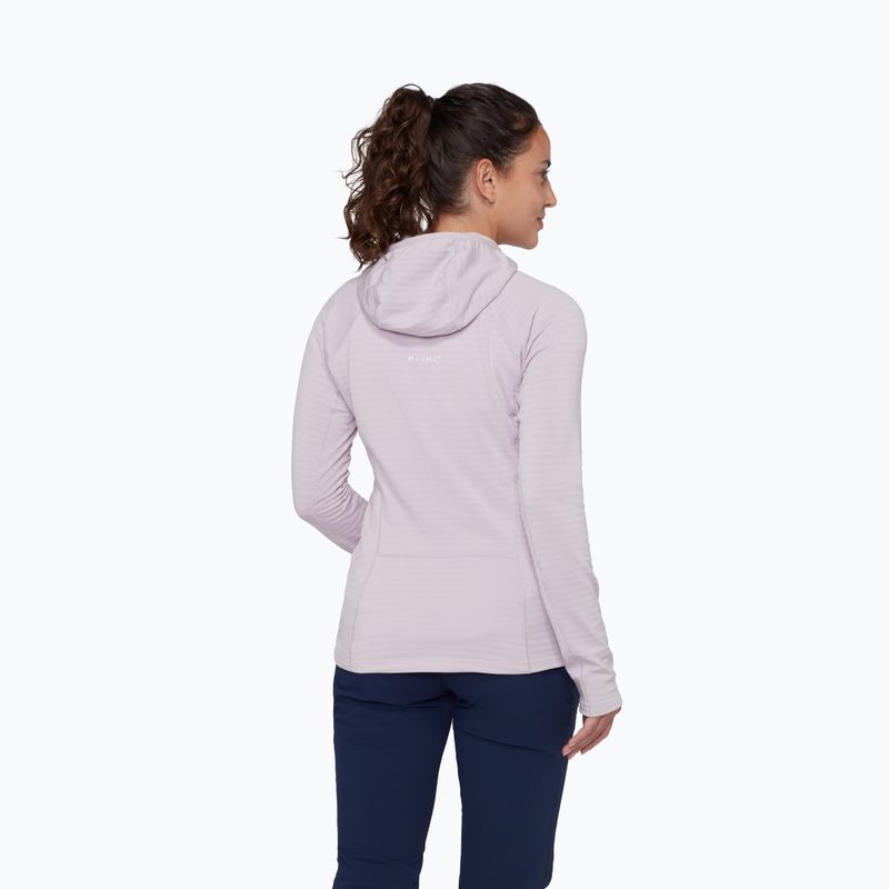 Damen-Sweatshirt Mammut Taiss ML Hooded alpine calamint 3