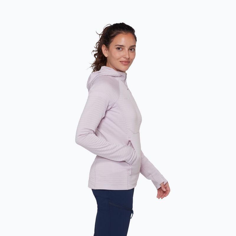 Damen-Sweatshirt Mammut Taiss ML Hooded alpine calamint 4