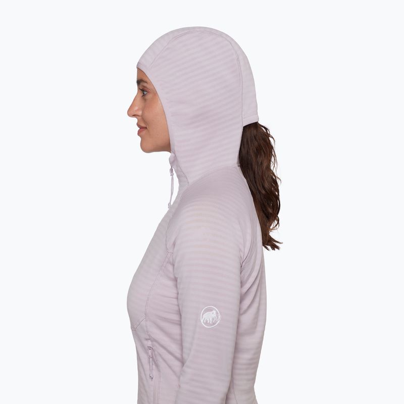 Damen-Sweatshirt Mammut Taiss ML Hooded alpine calamint 5