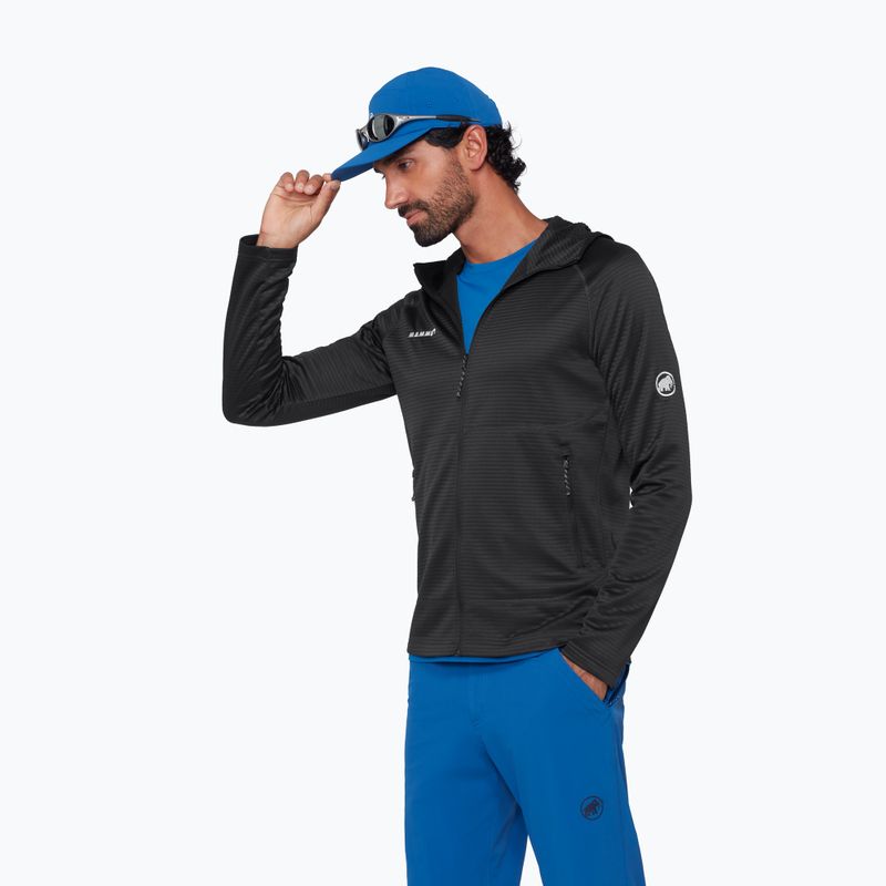 Herren Trekking-Sweatshirt Mammut Crag ML Hooded black 4