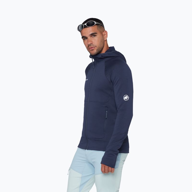 Herren Sweatshirt Mammut Taiss ML Hooded marine 4