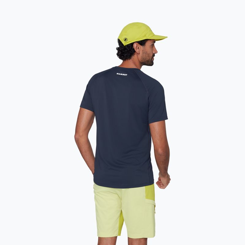 Herren-Trekkingshirt Mammut Ducan FL T-Shirt Men marine 3