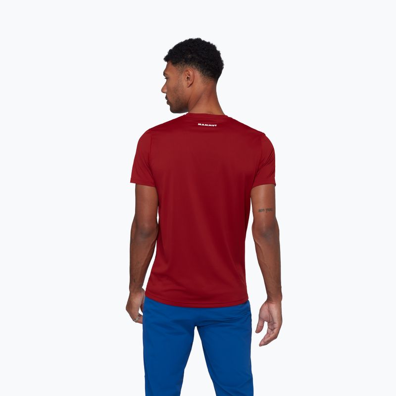 Herren T-Shirt Mammut Selun FL dark mammut red 3