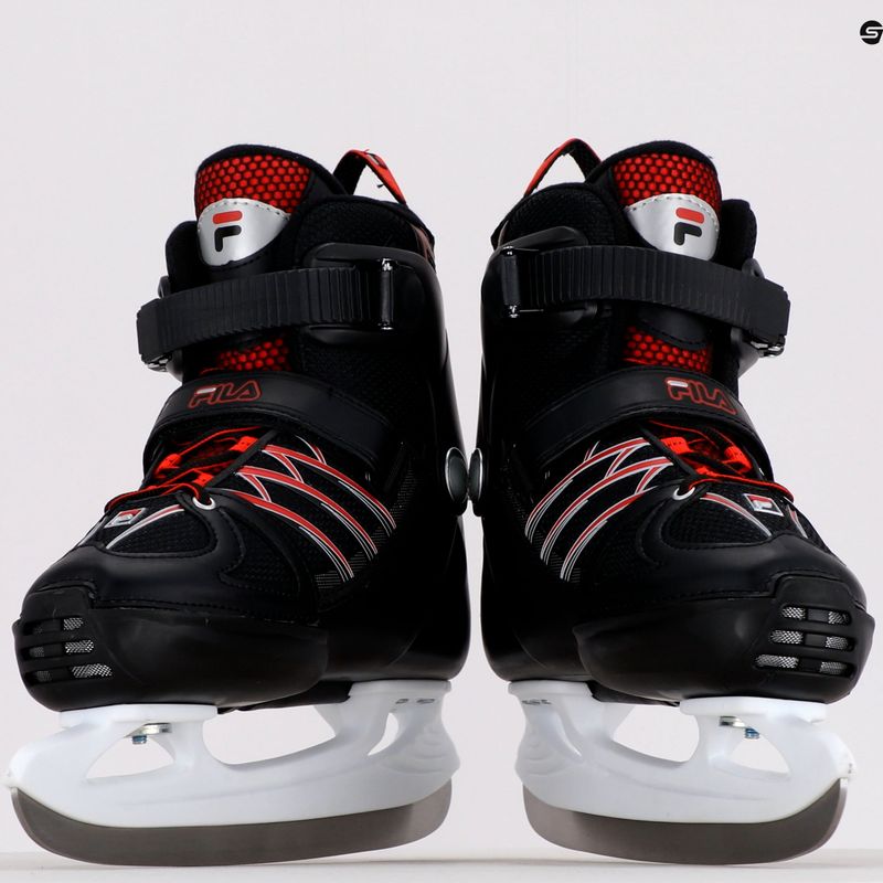 Schlittschuhe für Kinder FILA X-One black/red 10
