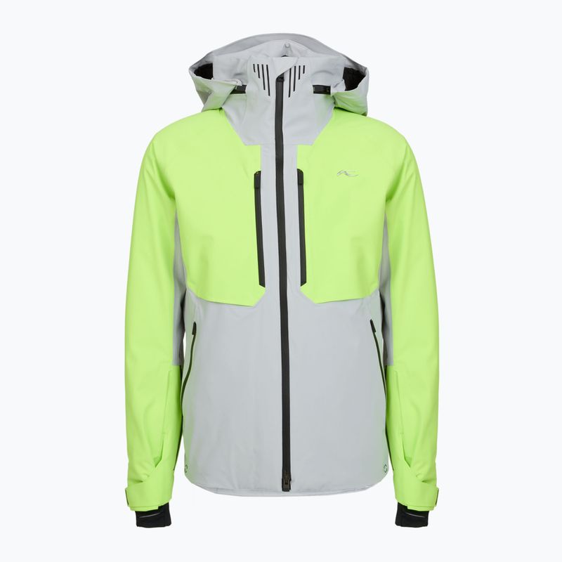 Skijacke Herren KJUS Ligety alloy/limelight
