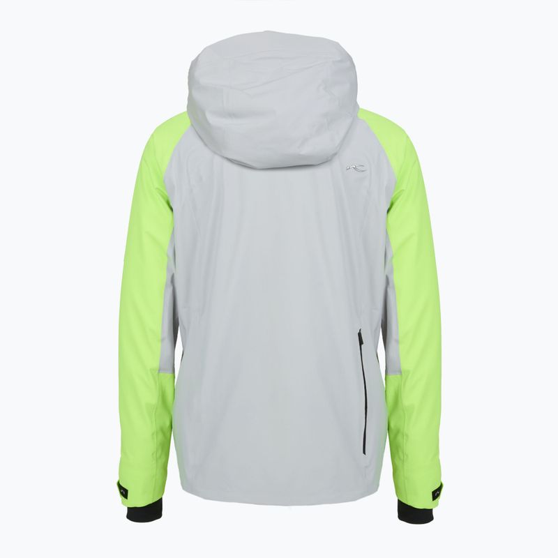 Skijacke Herren KJUS Ligety alloy/limelight 2