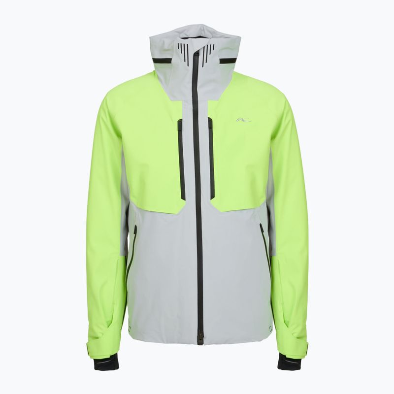 Skijacke Herren KJUS Ligety alloy/limelight 9