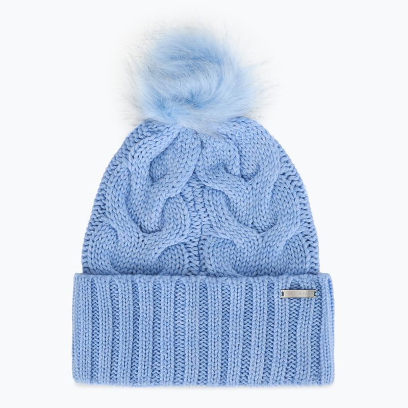 Damen Wintermütze KJUS Pom blau opal