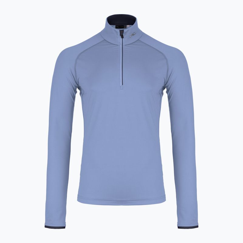Ski Sweatshirt Hoodie Herren KJUS Feel Midlayer Half Zip neptune/deep space