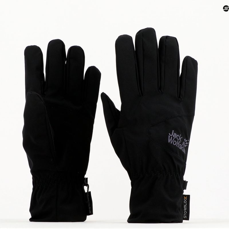 Jack Wolfskin Stormlock Highloft-Trekkinghandschuhe schwarz 1904433_6000_001 6