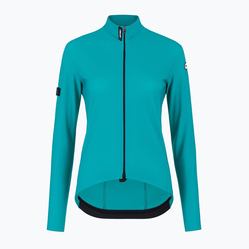 Damen Radtrikot ASSOS Uma GT Spring Fall Jersey C2 türkis grün