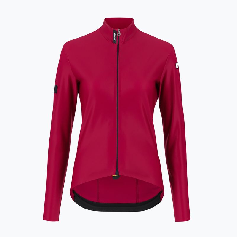 Damen Radtrikot ASSOS Uma GT Frühling Herbst Jersey C2 bolgheri rot