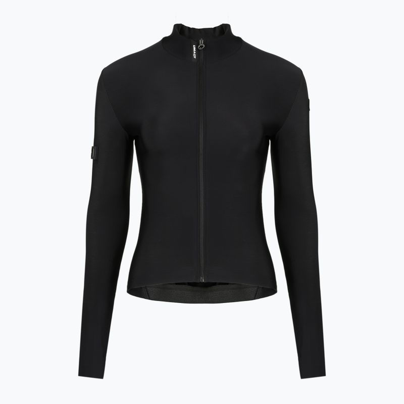 Damen-Radsport-Sweatshirt ASSOS Mille GT Spring Fall C2 W schwarz