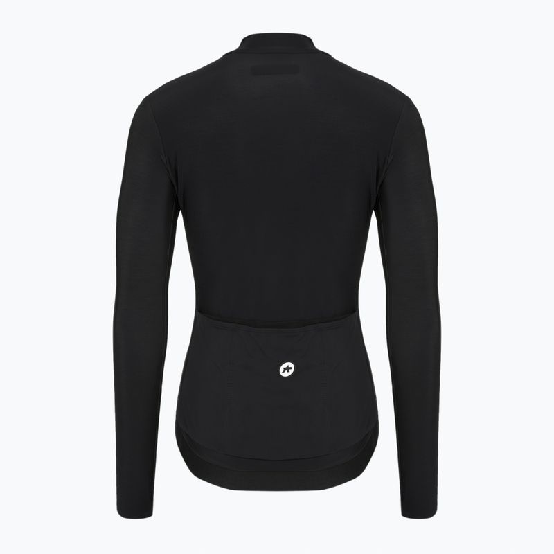 Damen-Radsport-Sweatshirt ASSOS Mille GT Spring Fall C2 W schwarz 2