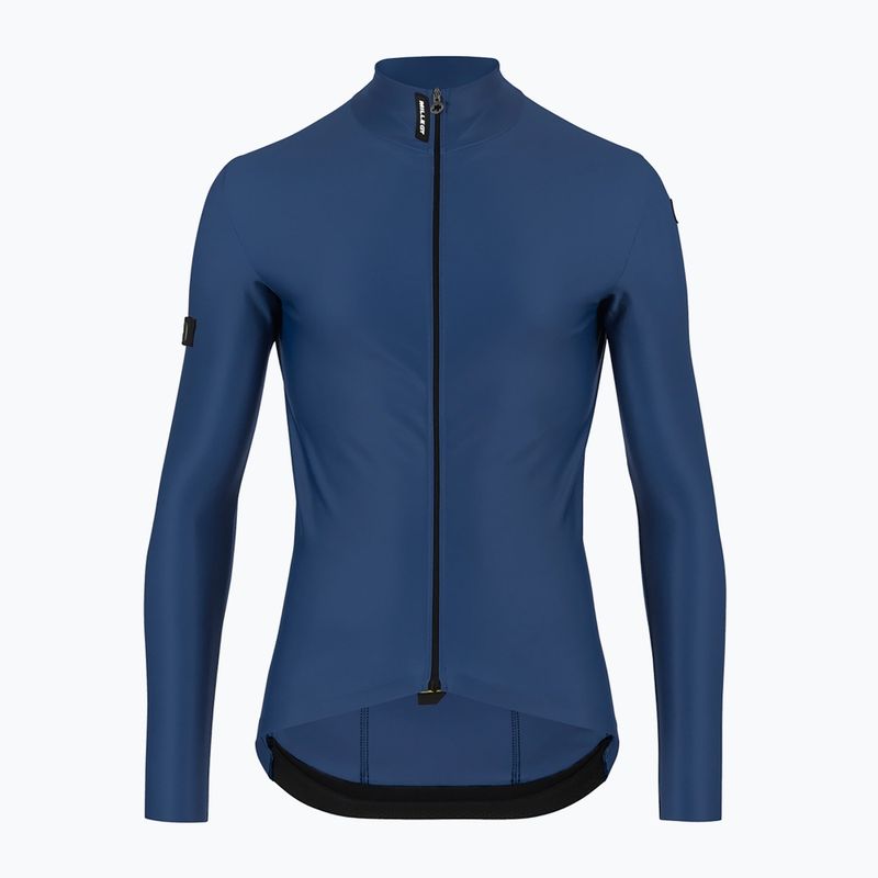 Herren ASSOS Mille GT Spring Fall Jersey C2 steinblau