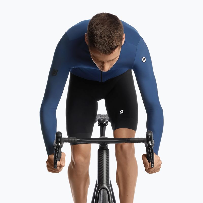 Herren ASSOS Mille GT Spring Fall Jersey C2 steinblau 5