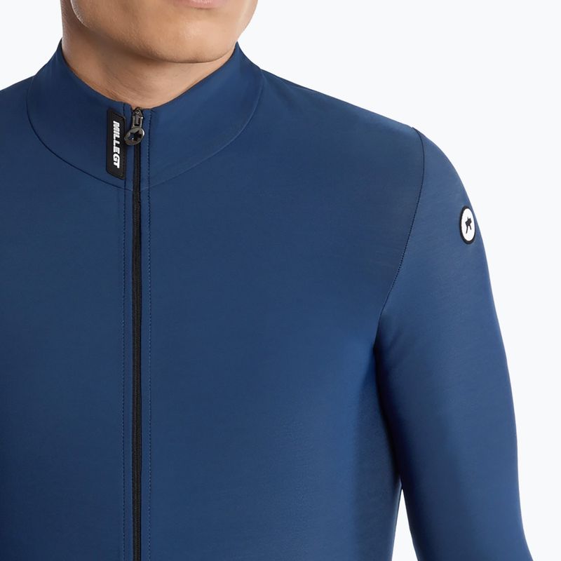 Herren ASSOS Mille GT Spring Fall Jersey C2 steinblau 8