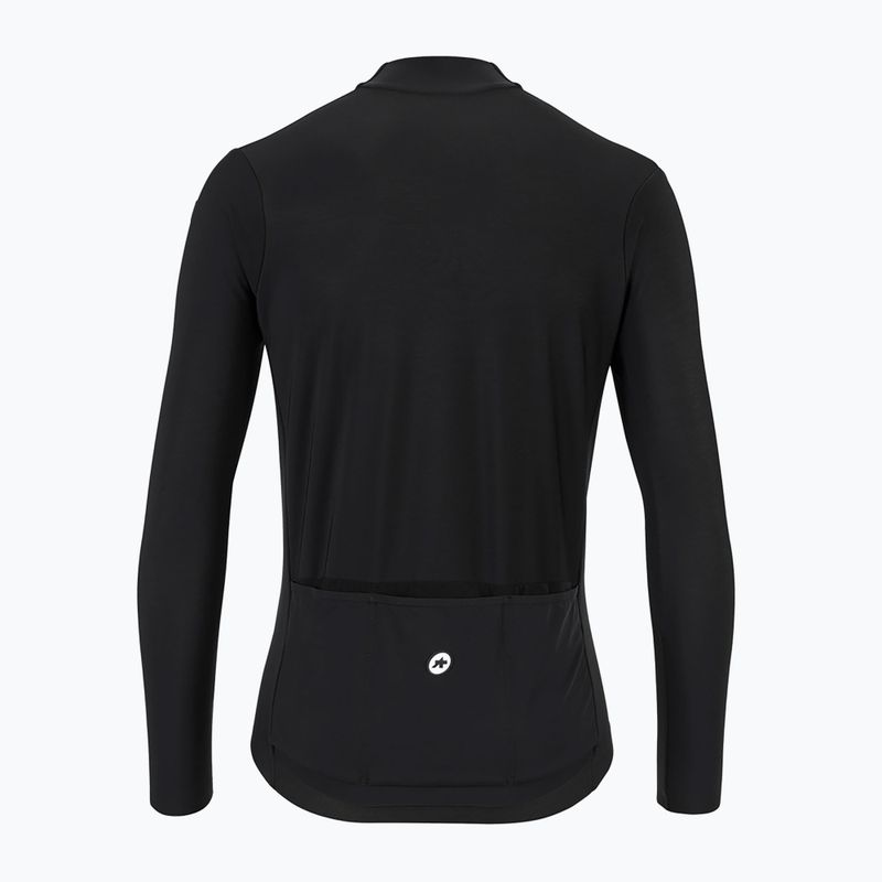 Herren ASSOS Mille GT Spring Fall Jersey C2 schwarz 3