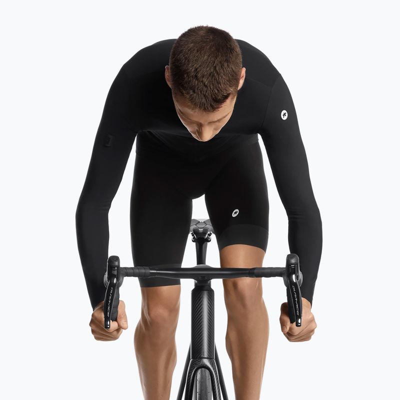 Herren ASSOS Mille GT Spring Fall Jersey C2 schwarz 5