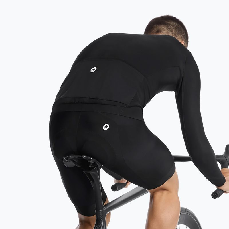 Herren ASSOS Mille GT Spring Fall Jersey C2 schwarz 7