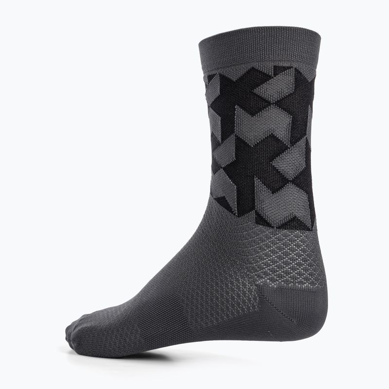 ASSOS Monogram torpedo grau Fahrradsocken 2