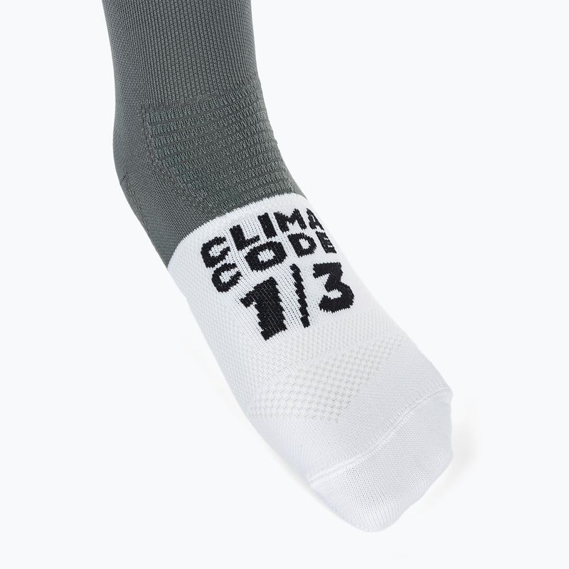 ASSOS GT C2 Rock grau Radsocken 4