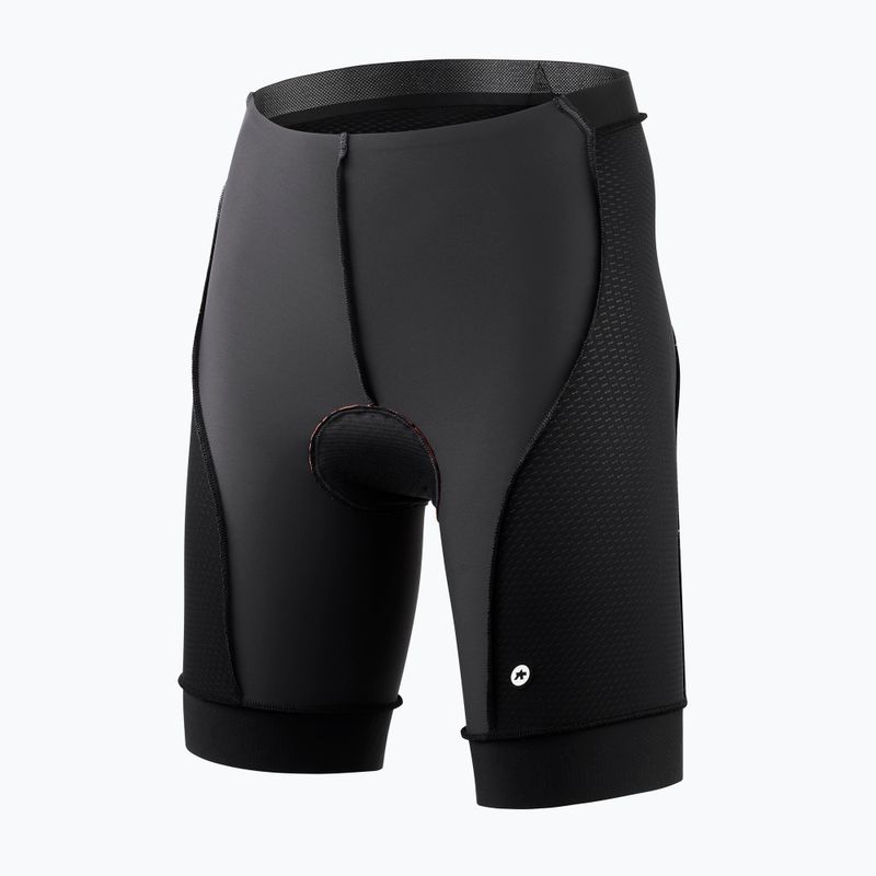 Damen-Radsport-Boxershorts ASSOS Urban Liner Shorts T5 W schwarz 4